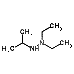 CAS 登录号：67398-39-4， 1,1-二乙基-2-异丙基肼