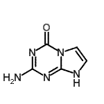 CAS 登录号：67410-64-4， 2-氨基咪唑并[1,2-a][1,3,5]三嗪-4(1H)-酮