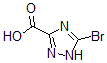 CAS 登录号：674287-63-9， 5-溴-1H-1,2,4-三唑-3-羧酸