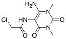 CAS#: 6743-04-0, 6-Amino-5-(2-Chloroacetamido)-1,3-Dimethyl-Uracil