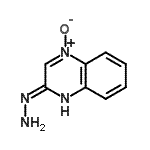 CAS 登录号：67452-62-4， 3-肼基喹喔啉1-氧化物