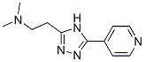 CAS 登录号:67465-05-8, N,N-二甲基-5-(4-吡啶基)-4H-1,2,4-三唑-3-乙胺