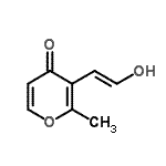 CAS 登录号：674786-32-4， 3-[(E)-2-羟基乙烯基]-2-甲基-4H-吡喃-4-酮