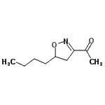 CAS 登录号：674804-61-6， 1-(5-丁基-4,5-二氢-1,2-恶唑-3-基)乙酮