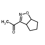 CAS 登录号：674804-66-1， 1-(4,5,6,6a-四氢-3aH-环戊二烯并[d][1,2]恶唑-3-基)乙酮