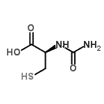 CAS 登录号：67482-87-5， N-氨基甲酰-L-半胱氨酸