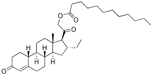 CAS#: 67490-00-0, 16alpha-Ethyl-21-Hydroxy-19-Norpregn-4-Ene-3,20-Dione 21-Laurate