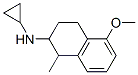 CAS#: 67510-82-1, 1,2,3,4-Tetrahydro-N-Cyclopropyl-5-Methoxy-1-Methyl-2-Naphthalenamine