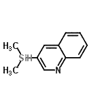 CAS 登录号：675104-44-6， 3-(二甲基硅烷基)喹啉