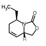 CAS 登录号：675130-42-4， (5R,8aS)-5-乙基-1,5,6,8a-四氢[1,3]恶唑并[3,4-a]吡啶-3-酮