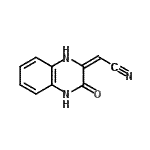 CAS 登录号：67557-67-9， (2E)-(3-氧代-3,4-二氢-2(1H)-喹喔啉基亚基)乙腈