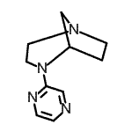 CAS 登录号：675589-90-9， 4-(2-吡嗪基)-1,4-二氮杂双环[3.2.1]辛烷