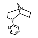CAS 登录号：675590-81-5， 4-(2-吡啶基)-1,4-二氮杂双环[3.2.1]辛烷