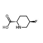 CAS 登录号：675605-36-4， (2S,5R)-5-氟-2-哌啶羧酸