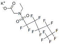 CAS#: 67584-53-6, Potassium N-Ethyl-N-[(Tridecafluorohexyl)Sulphonyl]Glycinate