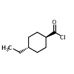 CAS 登录号：67589-87-1， 反式-4-乙基环己烷羰基氯化物