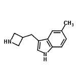 CAS 登录号：676125-79-4， 3-(3-氮杂环丁基甲基)-5-甲基-1H-吲哚