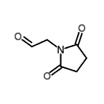 CAS 登录号：676558-37-5， 2-(2,5-二氧代吡咯烷-1-基)乙醛