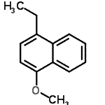 CAS 登录号：67668-18-2， 1-乙基-4-甲氧基-萘