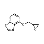 CAS 登录号：67694-77-3， 4-(2-环氧乙烷基甲氧基)-1,3-苯并噻唑