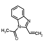 CAS#: 67766-24-9, 1-(2-Vinyl-1H-benzimidazol-1-yl)ethanone