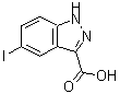 CAS 登录号：677702-22-6， 5-碘-1H-吲唑-3-羧酸
