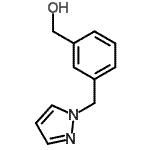 CAS 登录号：677749-94-9， [3-(1H-吡唑-1-基甲基)苯基]甲醇