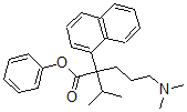 CAS 登录号：6779-74-4， alpha-[3-(二甲基氨基)丙基]-alpha-(1-甲基乙基)-1-萘乙酸苯基酯