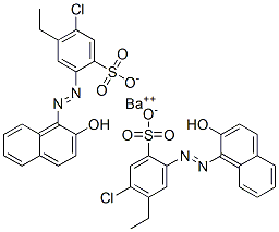 CAS#: 67801-01-8, Barium Bis[5-Chloro-4-Ethyl-2-[(2-Hydroxy-1-Naphthyl)Azo]Benzenesulphonate]