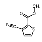 CAS 登录号：67808-31-5， 甲基3-氰基-2-噻吩羧酸酯