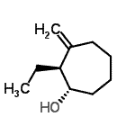 CAS 登录号：678144-56-4， (1S,2S)-2-乙基-3-亚甲基环庚醇