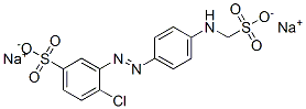 CAS#: 67815-65-0, 4-Chloro-3-[[4-[(Sulfomethyl)Amino]Phenyl]Azo]Benzenesulfonic Acid Disodium Salt