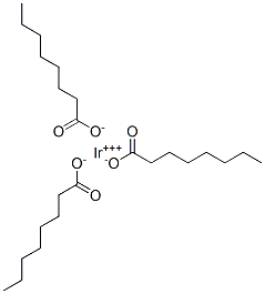 CAS 登录号：67816-08-4， 辛酸铱(3+)