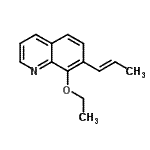 CAS 登录号：67818-51-3， 8-乙氧基-7-[(1E)-1-丙烯-1-基]喹啉