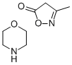 CAS 登录号：67823-26-1， 3-甲基异恶唑-5(4H)-酮吗啉盐
