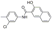 CAS 登录号:67827-69-4, N-(3-氯-4-甲基苯基)-3-羟基-2-萘甲酰胺