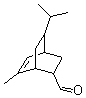CAS 登录号：67845-30-1， 6-甲基-8-(1-甲基乙基)-双环[2.2.2]辛-5-烯-2-甲醛