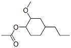 CAS 登录号：67845-58-3， 2-甲氧基-4-丙基环己基乙酸酯