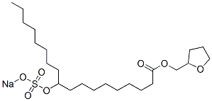 CAS 登录号：67846-05-3， 10-(钠氧磺酰基氧基)十八烷酸 [(四氢呋喃)-2-基]甲基酯