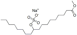 CAS 登录号:67846-43-9, 1-甲基10-(磺基氧基)硬脂酸钠