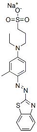 CAS#: 67875-03-0, 3-[[4-[(Benzothiazol-2-Yl)Azo]-3-Methylphenyl]Ethylamino]-1-Propanesulfonic Acid Sodium Salt