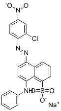 CAS#: 67875-18-7, Sodium 8-Anilino-5-[(2-Chloro-4-Nitrophenyl)Azo]Naphthalene-1-Sulphonate