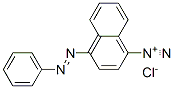 CAS 登录号:67875-31-4, 4-(苯基偶氮)萘-1-重氮鎓氯化物