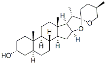 CAS 登录号：6788-40-5， (3alpha,5alpha,25R)-螺甾烷-3-醇