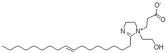 CAS 登录号:67892-37-9, 1-(2-羧基乙基)-2-(十七碳-8-烯基)-4,5-二氢-1-(2-羟基乙基)-1H-咪唑鎓