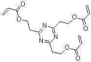 CAS 登录号：67893-00-9， 1,1',1''-(1,3,5-三嗪-2,4,6-三基三-2,1-乙二基) 2-丙烯酸酯