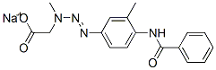 CAS#: 67893-43-0, [3-[4-(Benzoylamino)-3-Methylphenyl]-1-Methyl-2-Triazenyl]Acetic Acid Sodium Salt