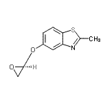 CAS 登录号：678982-27-9， 2-甲基-5-[[(2R)-环氧乙烷-2-基]甲氧基]-1,3-苯并噻唑