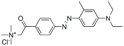 CAS#: 67905-12-8, [4-[[4-(Diethylamino)-2-Methylphenyl]Azo]Phenacyl]Trimethylammonium Chloride