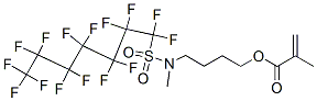 CAS#: 67906-38-1, 4-[Methyl[(Pentadecafluoroheptyl)Sulphonyl]Amino]Butyl Methacrylate
